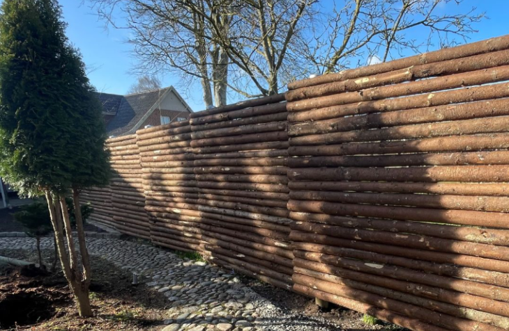 Raftehegn � et klassisk og naturligt hegn i tr�