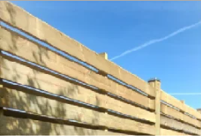 Plankev�rk � solidt og klassisk hegn til haven