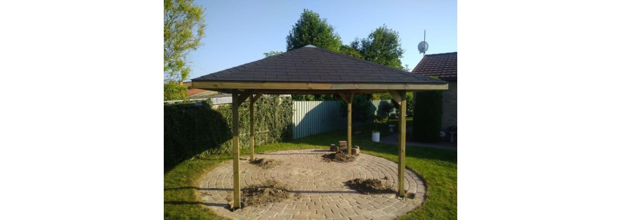 Hvordan bygger man en pavillon?