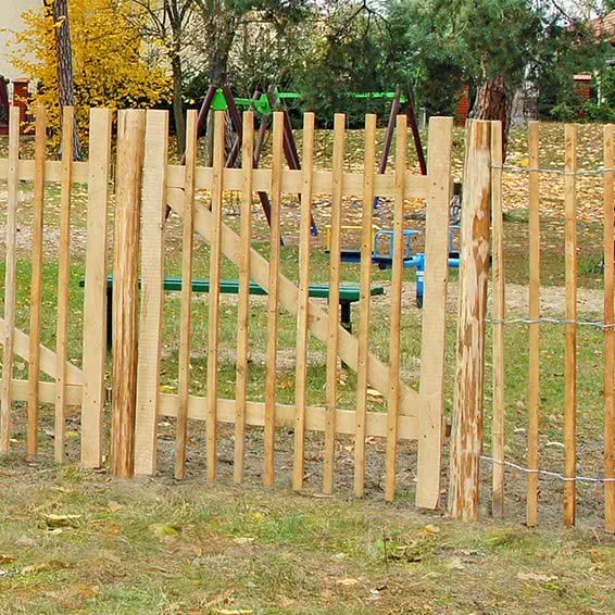 Byg selv hegn med lge