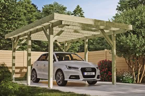 Hvor stor skal en garage v�re til 1 bil?