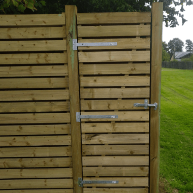 Enkeltlåger til plankeværk