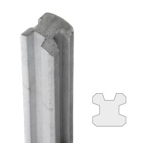 Hegnsstolpe T 13x13x270cm (210cm over jord)