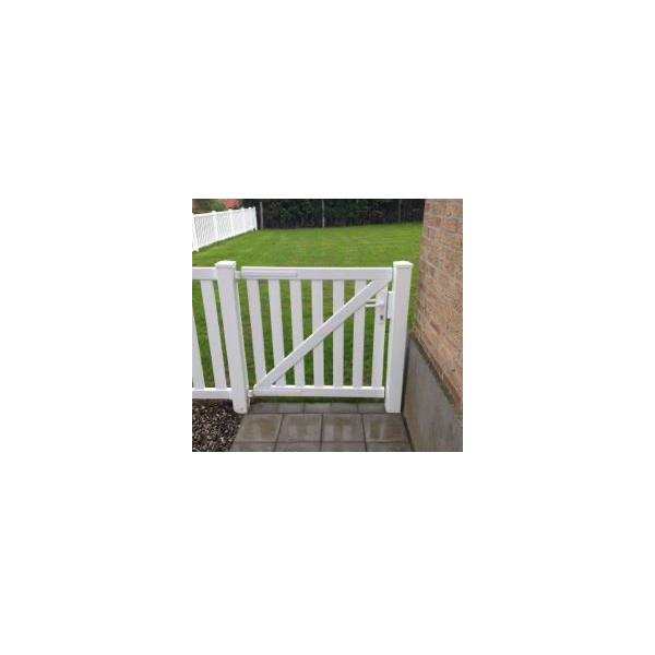 PVC Tremmehegn med smalle stave i 180x120cm (BxH)