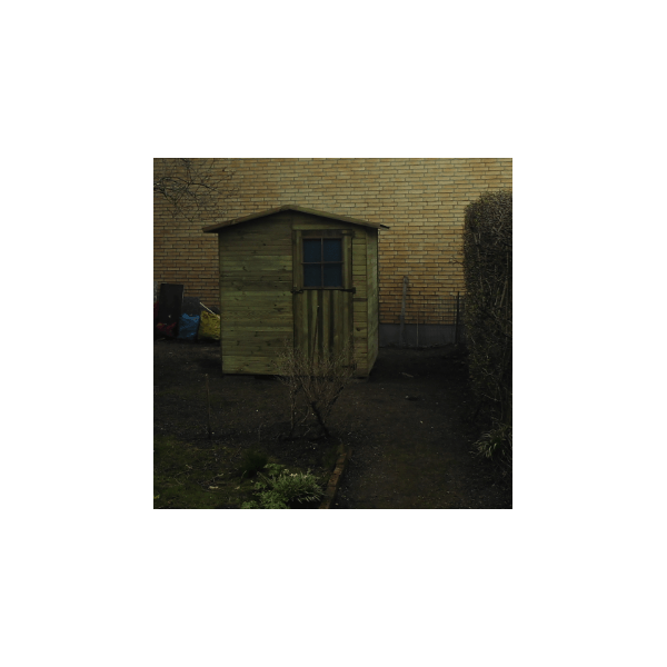 Frankfurt redskabsskur p 2,61m2