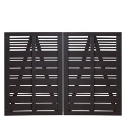 Silence dobbeltlge i sort 200x140cm (BxH)