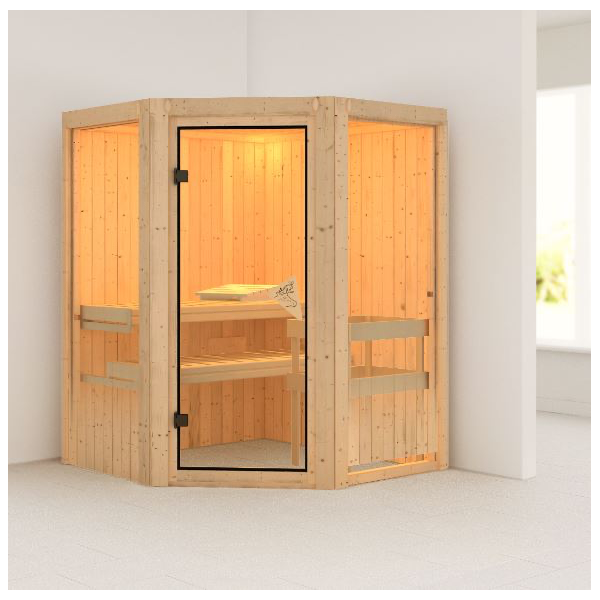 Sauna Larin 151x151x198cm BxLxH