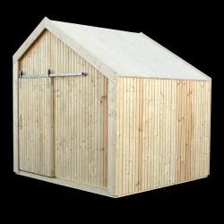 Cozy legehus - 184208 cm m/bnk - Ubehandlet