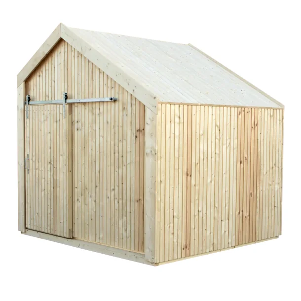 Cozy legehus - 184208 cm m/bnk - Ubehandlet