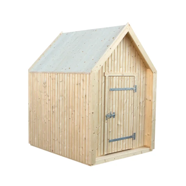 Classic legehus - 144124 cm - Ubehandlet