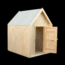 Classic legehus - 144124 cm - Ubehandlet