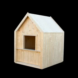 Classic legehus - 144124 cm - Ubehandlet