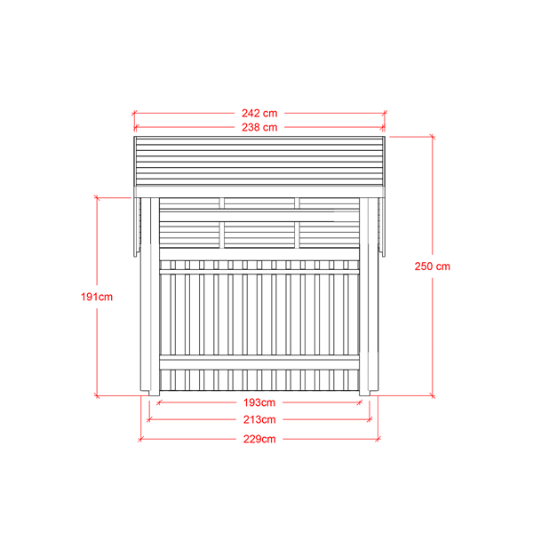 Guldklasse: Cykelskur p 5,7m2