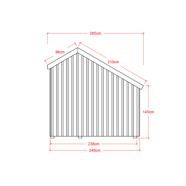 Guldklasse: Cykelskur p 5,7m2