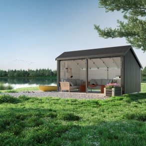 Guldklasse: Multihus 2-moduler ben i ubehandlet p 10,5m2