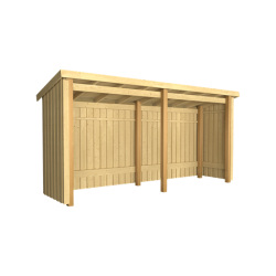 Guldklasse: Nordic Multihus 2-moduler ben i ubehandlet tr p 4,7m2