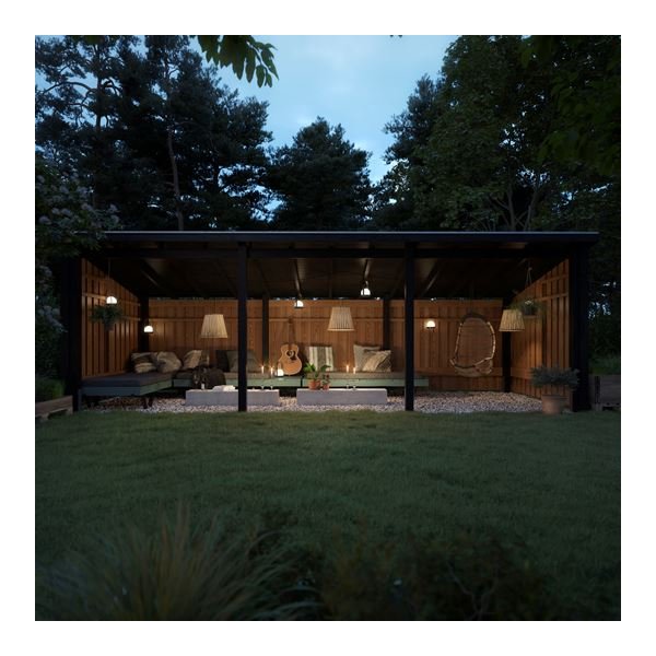 Guldklasse: Nordic Multihus 3-moduler ben i ubehandlet tr p 14m2