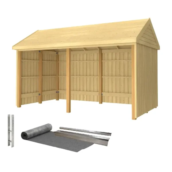 Guldklasse: Classic Multi Havehus 10 m&sup2; - 2 moduler ben