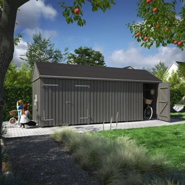 Classic Multi Havehus 14,5 m² - 3 moduler (redskabsskur model)