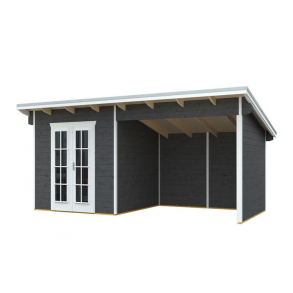 Terndrup havehus i skifergr p 6,25m2 + udhng