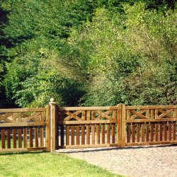 Usedom dobbeltlge trykimprgneret 3 meter