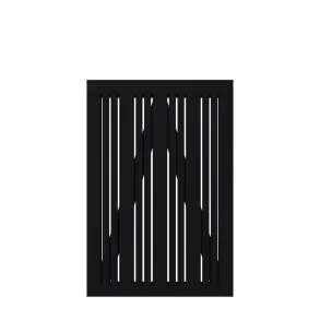 Tangent enkeltlge i sort 95x140cm (BxH)