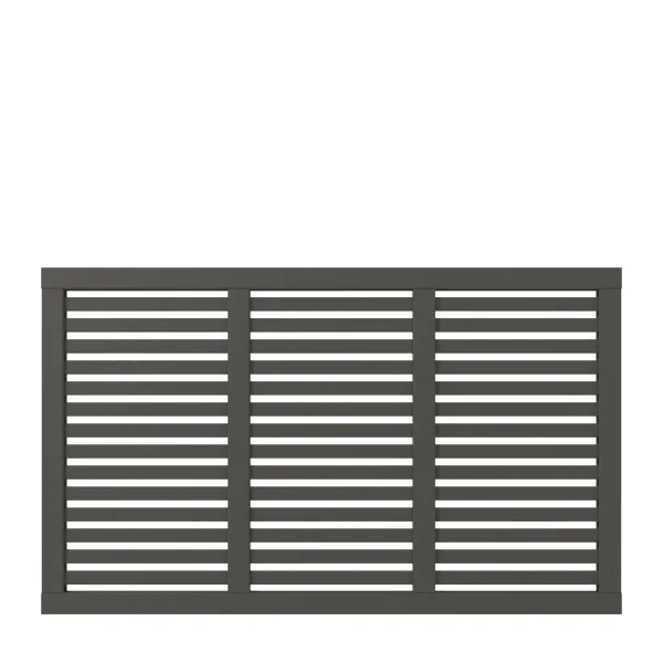 Harmoni terrassehegn i umbragrå 180x107cm (BxH)
