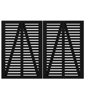 Harmoni dobbeltlge i sort 200x140cm (BxH)