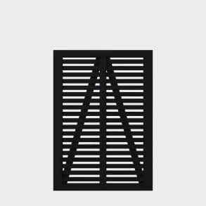 Harmoni enkeltl�ge i sort 100x140cm (BxH)