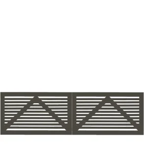 Tokyo dobbeltlge i umbragr 300x90cm (BxH)