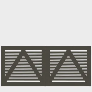 Tokyo dobbeltlge i umbragr 200x90cm (BxH)