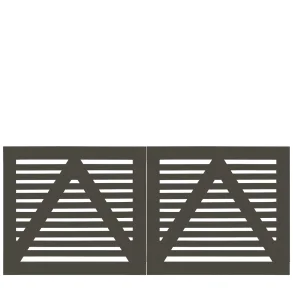 Tokyo dobbeltlge i umbragr 200x90cm (BxH)