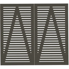 Tokyo dobbeltlge i umbragr 200x180cm (BxH)