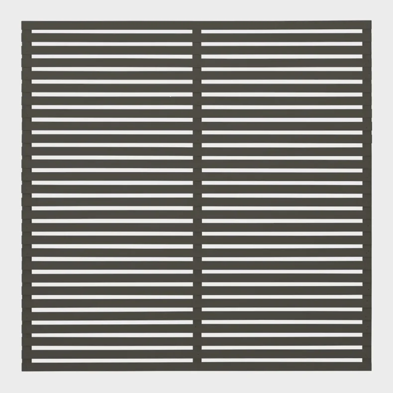 Tokyo jalousihegn i umbragr 180x180cm (BxH)