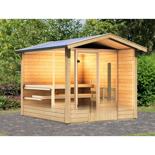 Sauna hytte Bosse 231x273x235cm BxLxH (ca. 6,3m2)