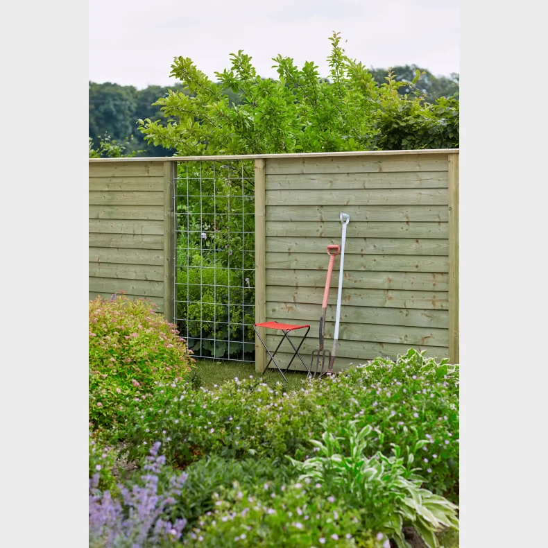 Klink profilbrt trykimprgneret - 27/7x140mm - lngde 177cm