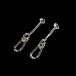 Gyngestativ i stål inkl. rund redegynge