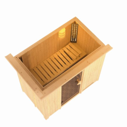 Sauna Variado 196x118x198cm BxLxH