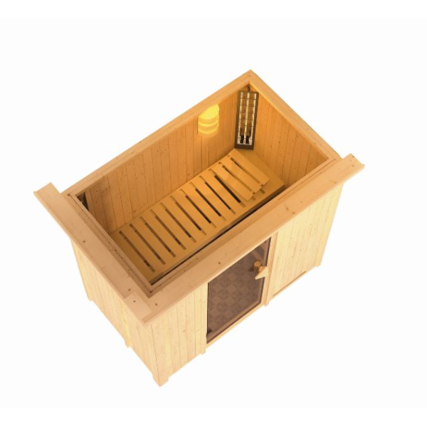 Sauna Variado 196x118x198cm BxLxH