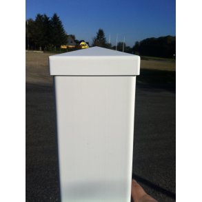 PVC Stolpe i 10x10cm i 150cm hjde