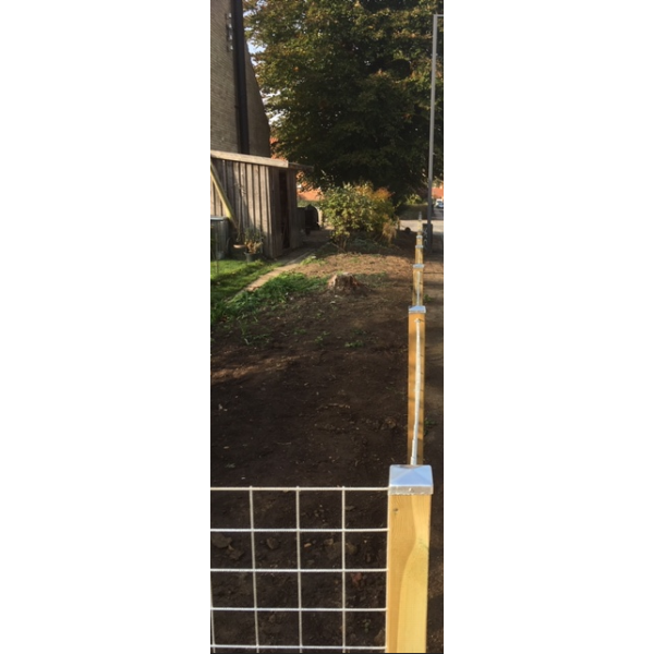 Rionet hegn galvaniseret model "Billund" 90x150cm (BxH)