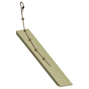 Klatrevg inklusiv reb 2,9m samt 5 knopper art nr. 67510