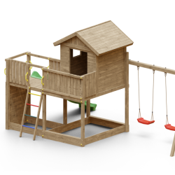 Galaxe L med 2 gyngesder i trykimprgneret