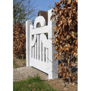 Ammerland enkeltlge i hvid 100x90/80/100cm (BxH)