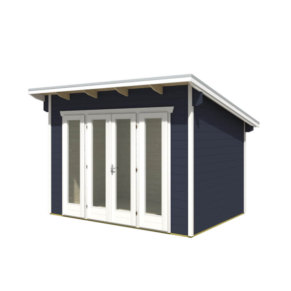 Ordrup havehus model 1 i skifergr p 8,75m2