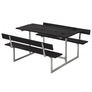 Basic brnest med 2 rygln i grundmalet sort