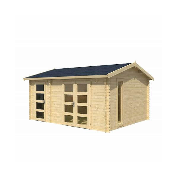 Copenhagen redskabsskur i ubehandlet på 16m2