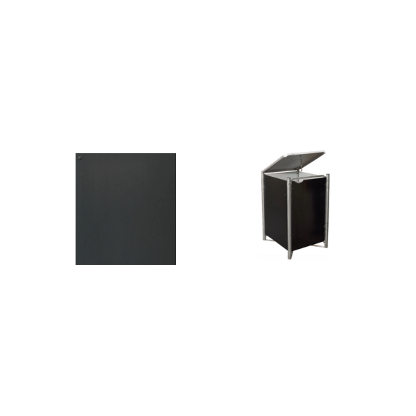 Hide Basic black skraldespandskjuler