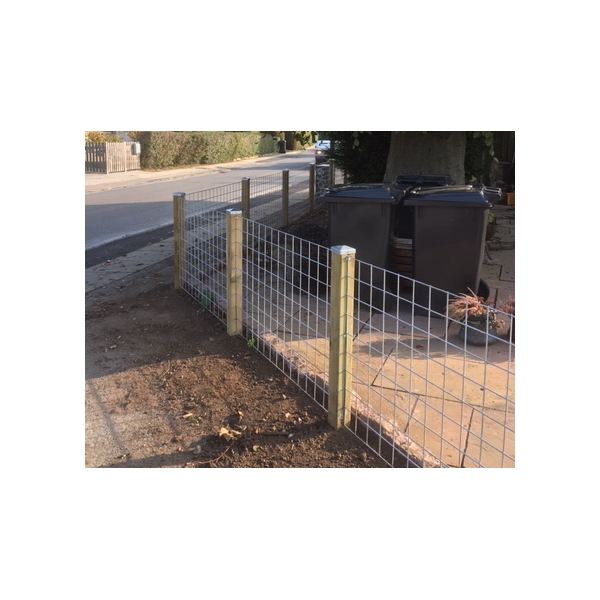 Rionet hegn galvaniseret model "Billund" 90x150cm (BxH)