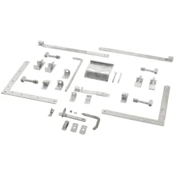 Lgebeslag til dobbeltlger - m/just&eacute;rbare stabler